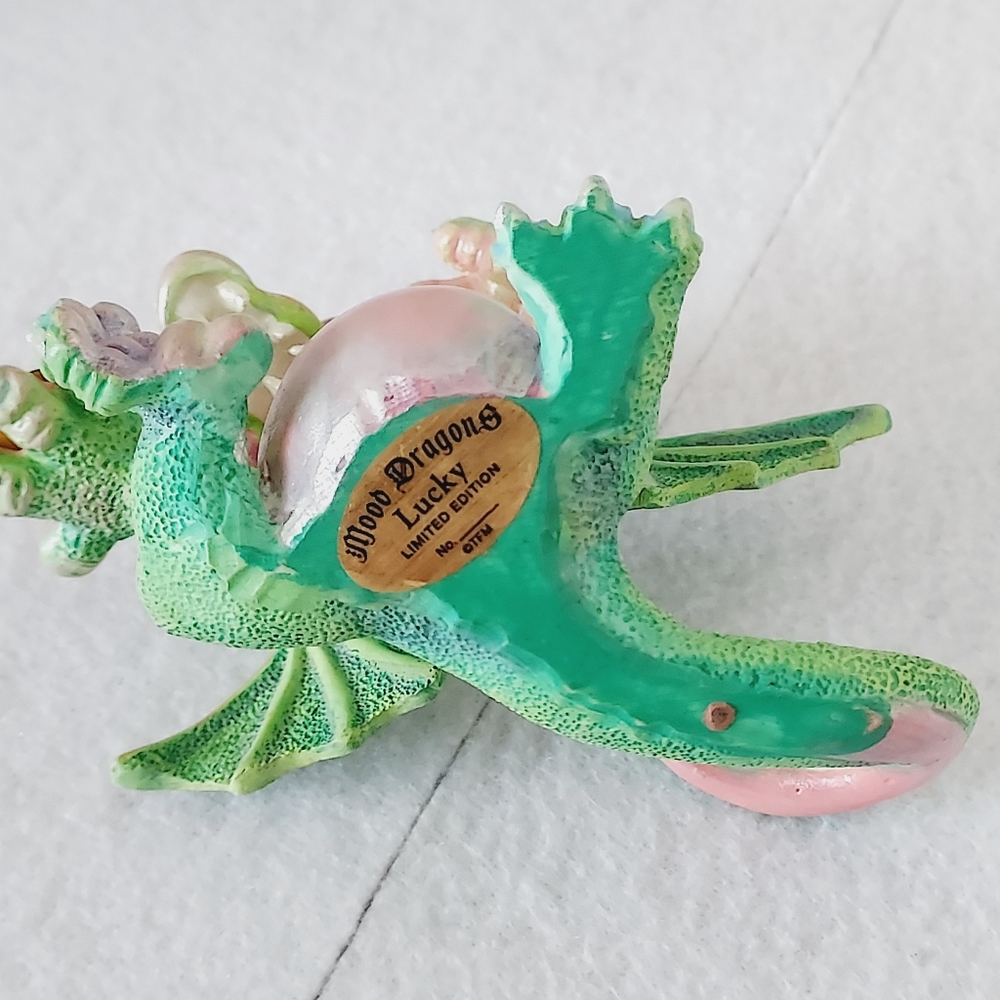 ❤️Set of TWO Franklin Mint Limited Editions Mood Dragons Vintage🤍 - Picture 8 of 15